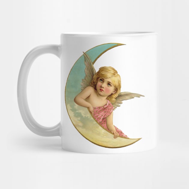 Victorian Moon Cherub by Bugsponge